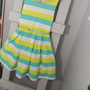 Striped Teen Beautee's Dress Size 16!